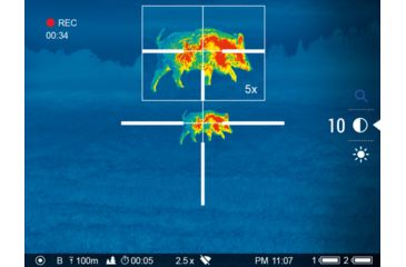 Image of Pulsar Thermion XM38 Thermal Rifle Scope, Black, PL76525