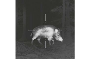 Image of OpticsPlanet Exclusive Refurbished, Pulsar Trail 2 LRF XQ50 Thermal Rifle Scope, 384 x 288 Resolution, 50 mm Tube, SFP, 50 FPS, Multiple Reticle, Black, PL76558