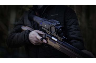 Image of OpticsPlanet Exclusive Refurbished, Pulsar Trail 2 LRF XQ50 Thermal Rifle Scope, 384 x 288 Resolution, 50 mm Tube, SFP, 50 FPS, Multiple Reticle, Black, PL76558