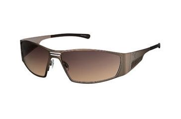 Image of Puma Fins PU15018-BK-6514 Sunglasses Matte Black Frame / Grey Lens