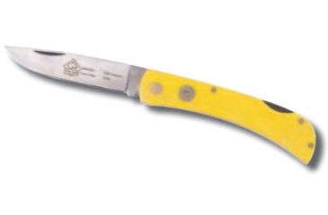 Image of Puma Knives Lonestar30 Lockback Yellow Folding Knife,2.8in Stainless Steel Blade,Yellow Bone Scales 6340035Y