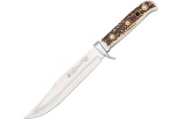 Image of Puma Knives Original Bowie Fixed Blade Knife, 6.375in, Bowie, Stag Handle PU116396