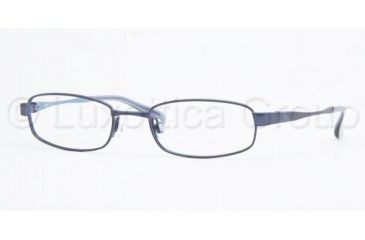 Image of Puma PU15234 Eyeglasses with No Line Progressive Rx Prescription Lenses, Select frame color 49 mm Lense Diameter / Navy Frame