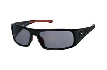 Image of Puma Bifocal Sunglasses PU15045-GR-6317 with Lined Bi-Focal Rx Prescription Lenses - Gunmetal Frame w/ 63 mm Diameter Lenses