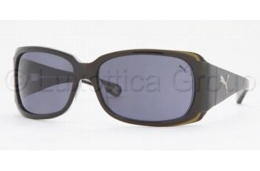 Image of Puma Sunglasses PU15066, Puma PU 15066 Sunglasses Styles Black Frame / Gray Lenses