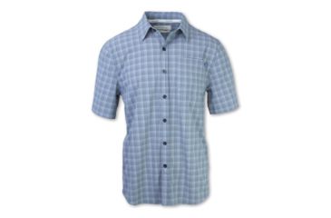 Image of Purnell 4-Way Stretch Quick Dry Plaid - Mens, Light Grey, Small, 10104613-018-S