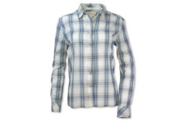 Image of Purnell Acacia Button-Up - Womens, Blu/Grn Plaid, Small, 10204610-435-S