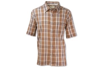 Image of Purnell Aspen Madras Plaid - Mens, Brown, Extra Large, 10104632-225-XL