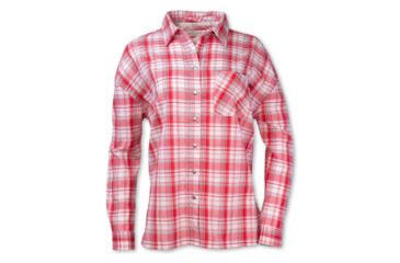 Image of Purnell Boyfriend Shirt - Womens, Red, Medium, 10204605-600-M