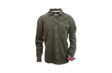 Image of Purnell Corduroy Shirt Jacket - Mens, Olive, Medium, 10104638-312-M