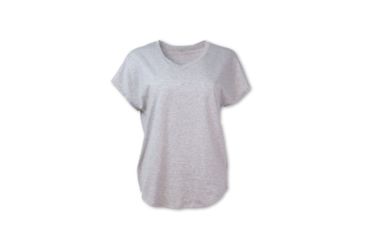 Image of Purnell Heathered Purl Stitch Tee - Women's, Grey, Medium, 10203560-015-M
