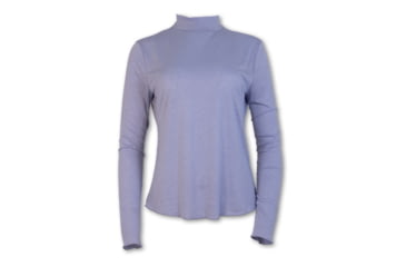 Image of Purnell Mock Turtle Neck Sweater - Womens, Light Blue, L, 10203591-LIGHT BLUE-L