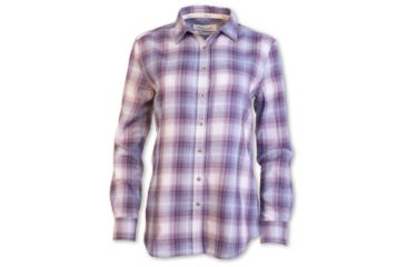Image of Purnell Performance Flannel - Womens, Purple, M, 10204501-PURPLE-M