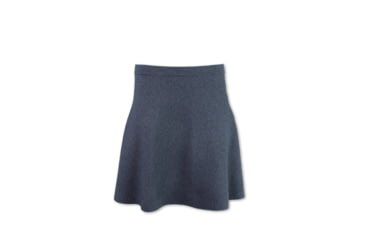 Image of Purnell Rib Knit Circle Skirt - Womens, Charcoal, 4, 10213581-010-4