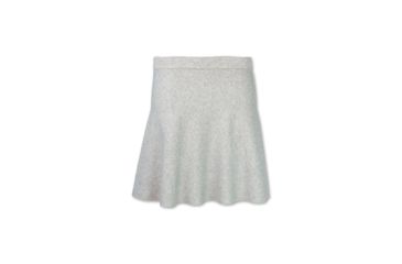 Image of Purnell Rib Knit Circle Skirt - Womens, Light Grey, 6, 10213581-018-6