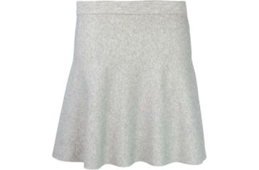 Image of Purnell Rib Knit Circle Skirt - Womens, Light Grey, 6, 10213581-018-6