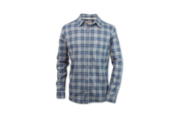 Image of Purnell Tilden Performance Plaid Flannel - Mens, Blue, Large, 10104650-430-L