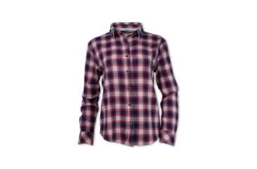 Image of Purnell Vintage Plaid Flannel - Womens, Red, Small, 10204603-600-S