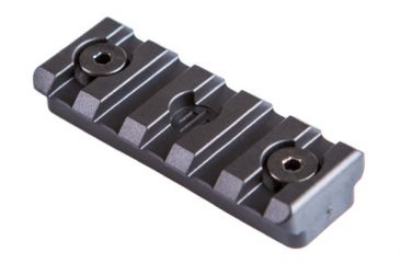 Image of Primary Weapons Systems PWS KeyMod Picatinny Tactical Rail Section, Polymer, 5 Slot, Black, 5KMPS5S2