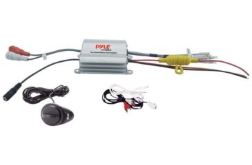 Image of Pyle 2Ch Waterproof Mp3/Ipod Marine Power Amplifier, Silver PLMRMP1A