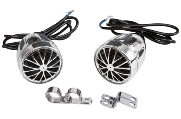 Image of Pyle 2in Full Range Motorcycle Speaker, Chrome PLMCS32