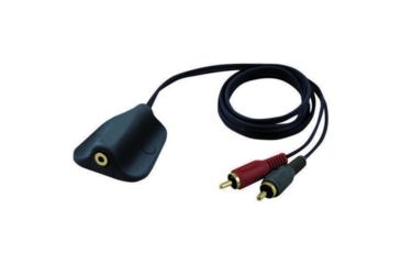 Image of Pyle 3.5mm/RCA Adapter with Pyle Underdash Mount, Black, PLIPG1