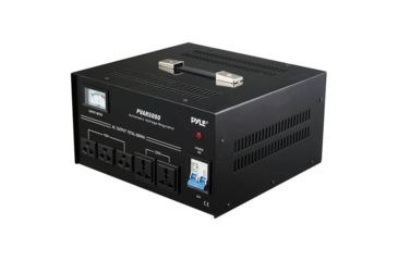 Image of Pyle 5000 Watt Step Up and Step Down Voltage Converter Transformer, Black PVAR5000