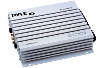 Image of Pyle Marine 4 Channel Amplifier 400W, White PLMRA400