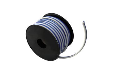 Image of Pyle Marine 50ft Speaker Cable, Blue/White PLMRSW50