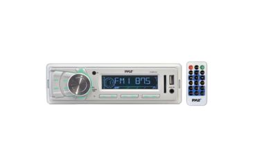 Image of Pyle Marine Indash Receiver, White PLMR88W