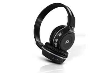Image of Pyle Sound 7 Bluetooth Wireless MP3 Headphones, Black, PHPMP39