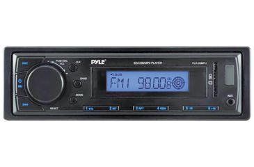 Image of Pyle Receiver Mp3/USB/SD/Aux/AM/FM Mechless Unit, Black PLR26MPU