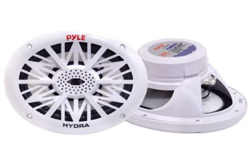 Image of Pyle Speaker 6x9in 2-Way Pyle Marine 260Watts, White PLMR692