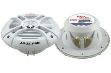 Image of Pyle Speaker 7.7in Pyle Aqua Pro Marine, White PLMRX77