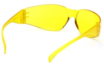 Image of Pyramex 4100 Series Safety Eyewear - Amber-Hardcoated Lens, Amber Frame S4130S