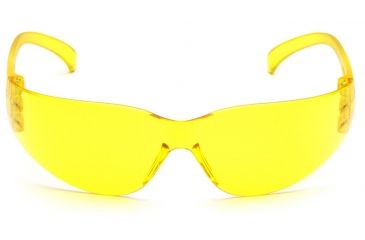 Image of Pyramex 4100 Series Safety Eyewear - Amber-Hardcoated Lens, Amber Frame S4130S