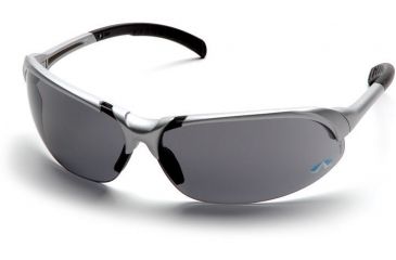 Image of Pyramex Accurist Safety Glasses - Gray Lens, Silver Frame SSV4720D