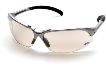 Image of Pyramex Accurist Safety Glasses - Indoor/Outdoor Mirror Lens, Silver Frame SSV4780D
