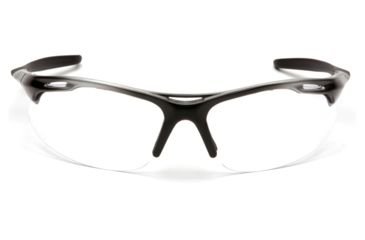 Image of Pyramex Avante Safety Glasses - Clear Lens, Silver Black Frame SSB4510D