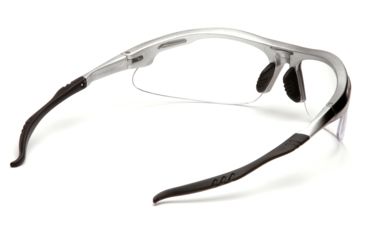 Image of Pyramex Avante Safety Glasses - Clear Lens, Silver Black Frame SSB4510D
