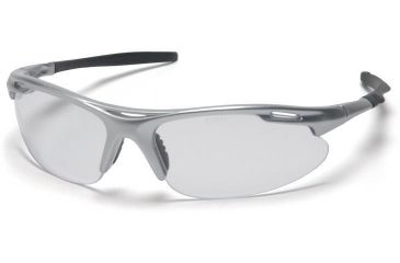 Image of Pyramex Avante Safety Glasses - Clear Lens, Silver Frame SS4510D