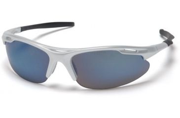 Image of Pyramex Avante Safety Glasses - Ice Blue Lens, Silver Frame SS4585D