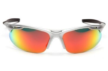 Image of Pyramex Avante Safety Glasses - Ice Orange Lens, Silver Frame SS4545D