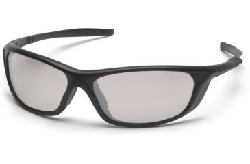 Image of Pyramex Azera Safety Glasses - Indoor/Outdoor Mirror Lens, Black Frame SB4480D