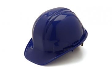 Image of Pyramex Cap Style 6 Point Ratchet Suspension Hard Hat,Blue
