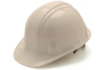 Image of Pyramex Cap Style 6 Point Ratchet Suspension Hard Hat - White HP16110