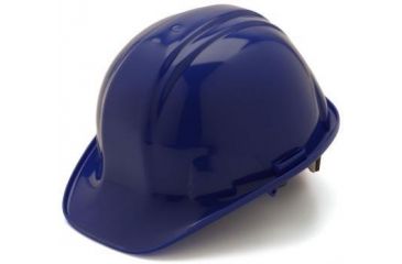 Image of Pyramex Cap Style 6 Point Snap Lock Suspension Hard Hats Blue HP16060