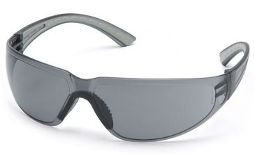 Image of Pyramex Cortez Safety Glasses - Gray Lens, Gray Temples Frame SG3620S