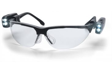 Image of Pyramex Eyewear LED Flashlight - 1 Pair of 2 Bulb Lights w/ Clip LED20