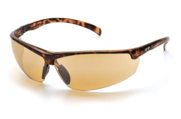 Image of Pyramex Forum Safety Glasses - Tortoise Shell Frame, Bronze Lens
